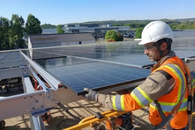 installation panneaux photovoltaique repowering