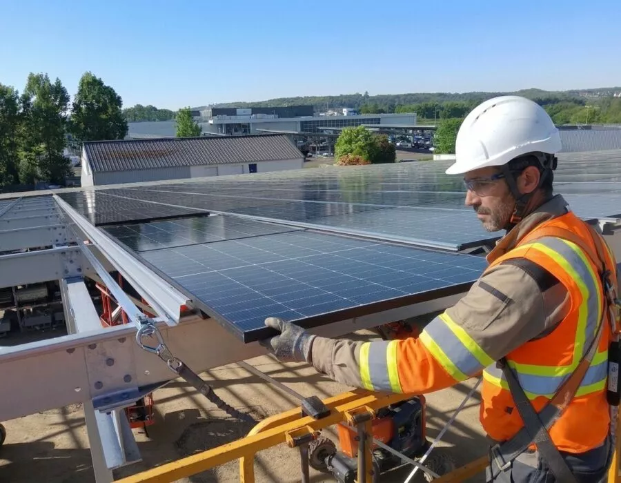 installation panneaux photovoltaique repowering